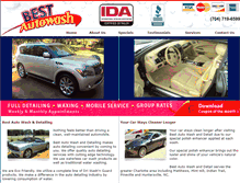 Tablet Screenshot of bestautowashdetailing.com